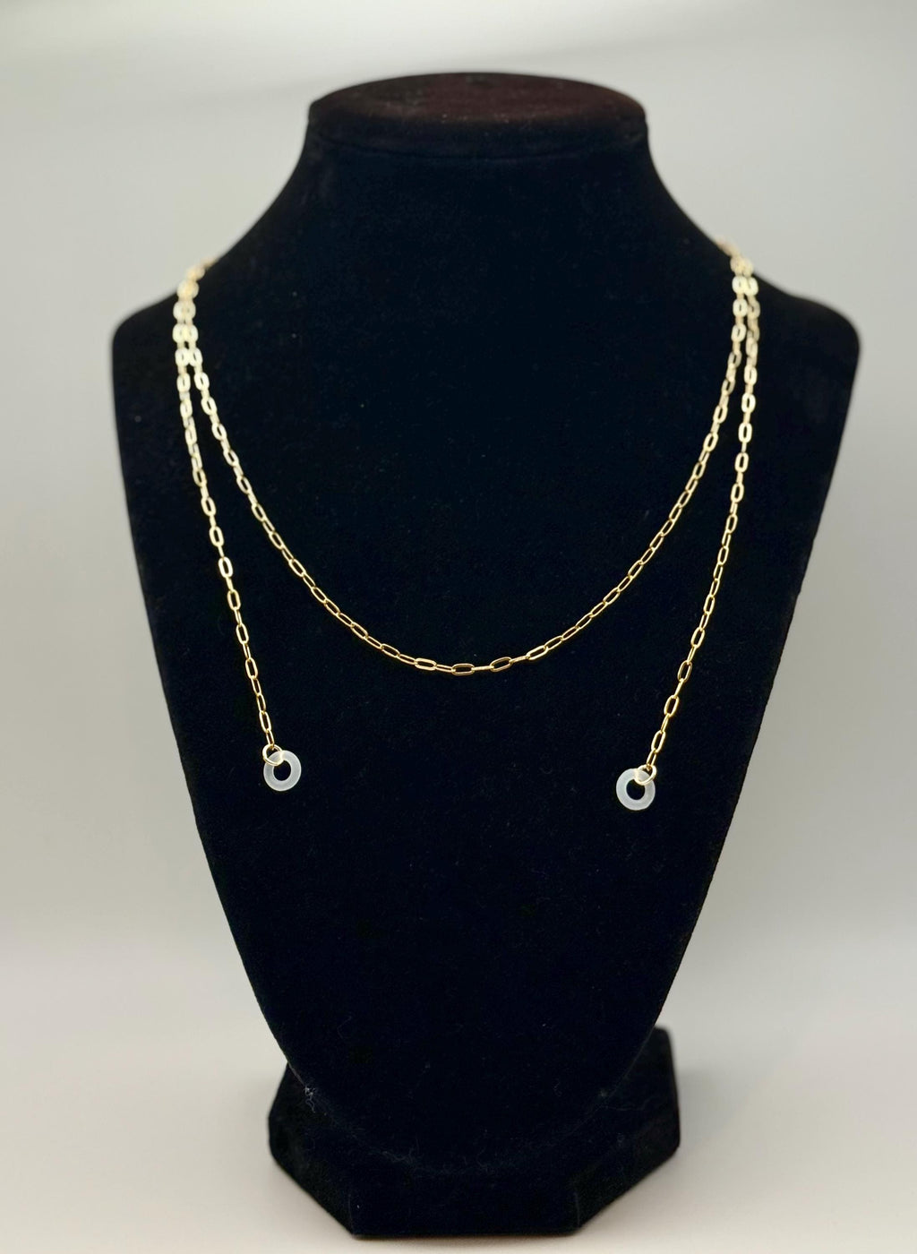 Gold Mini Paperclip – Bass Chain™