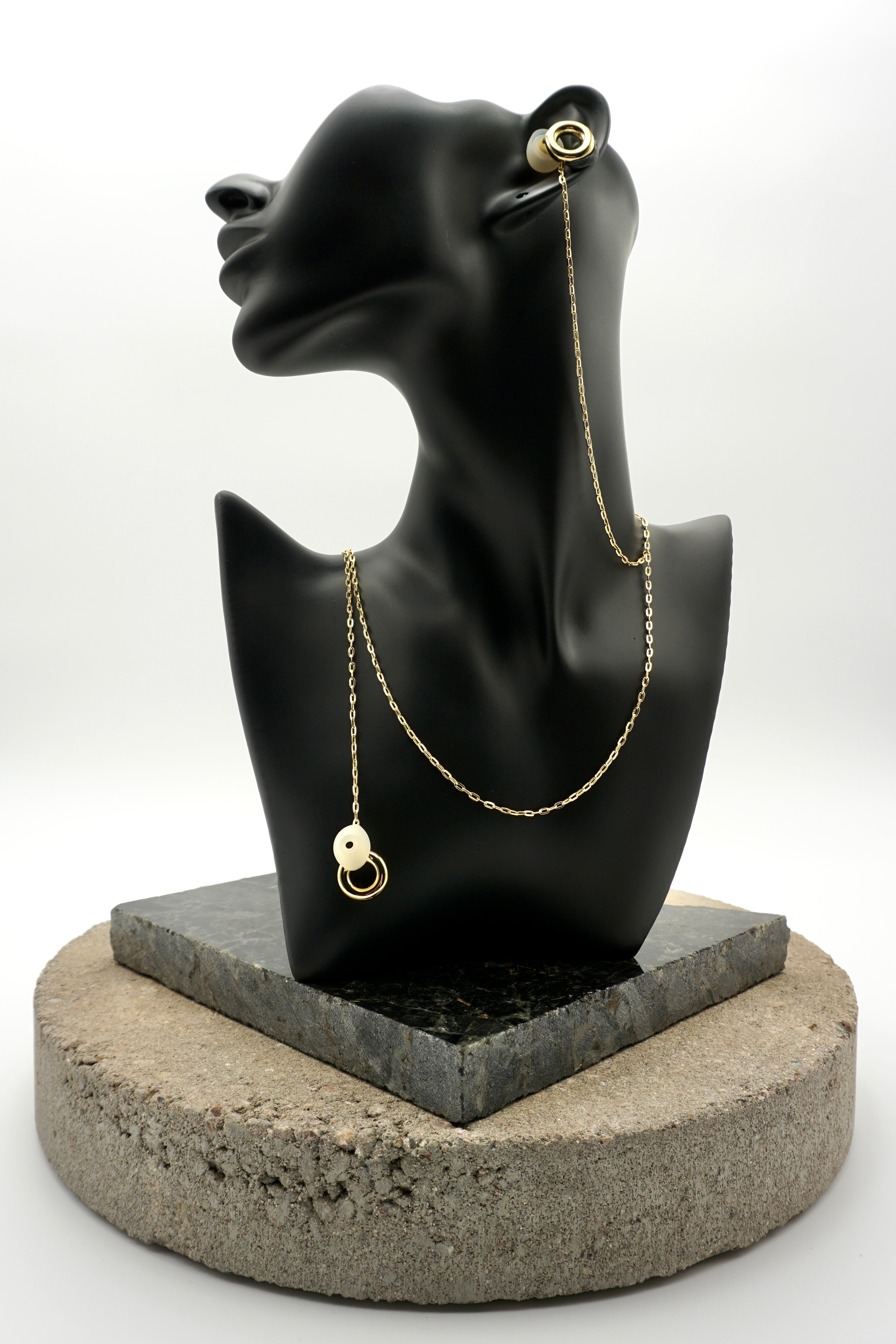 Gold Mini Paperclip – Bass Chain™