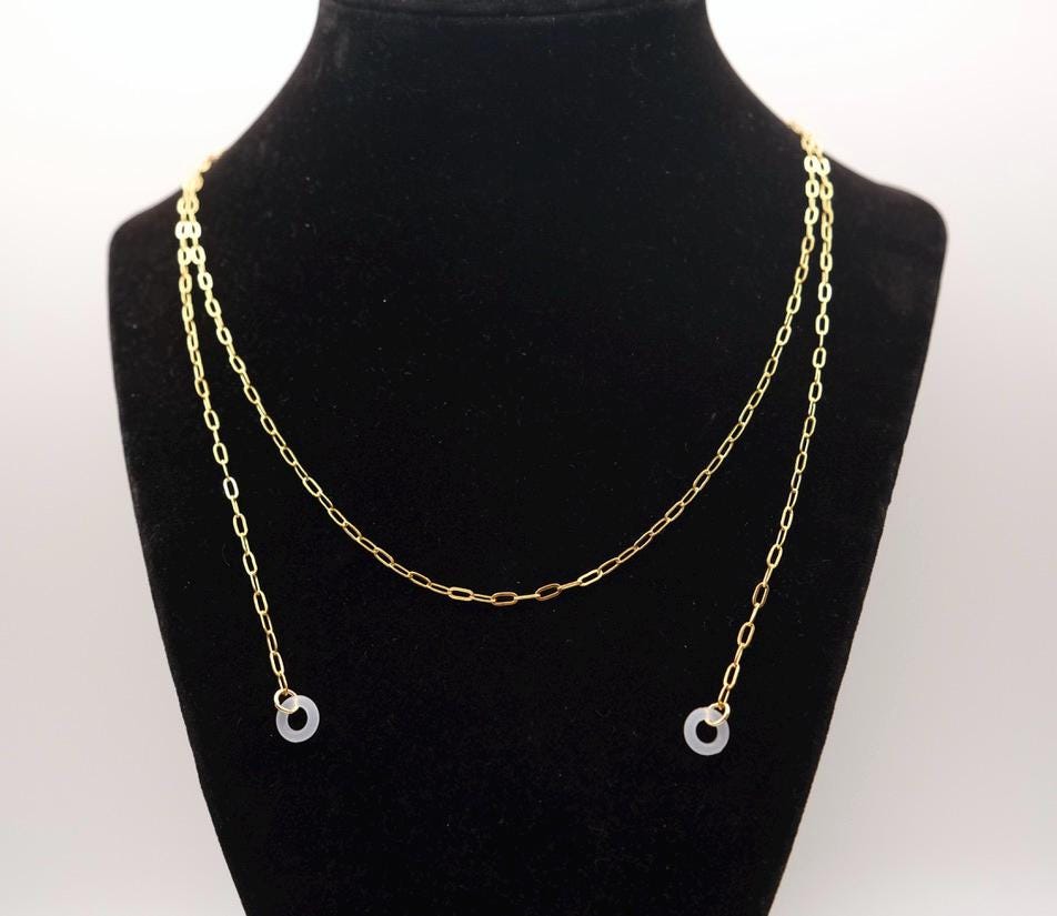Gold Mini Paperclip – Bass Chain™